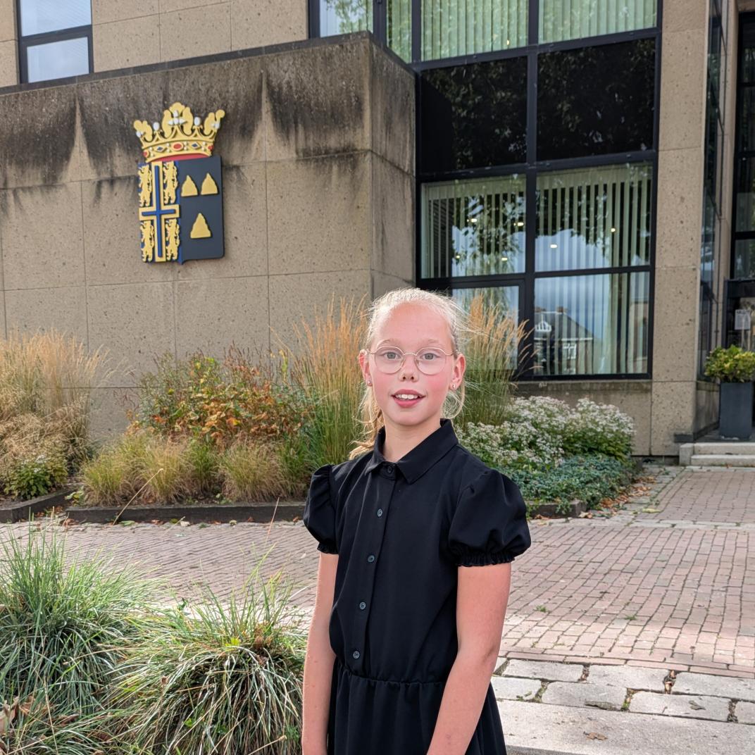 Kinderraadslid Tess Kuipers